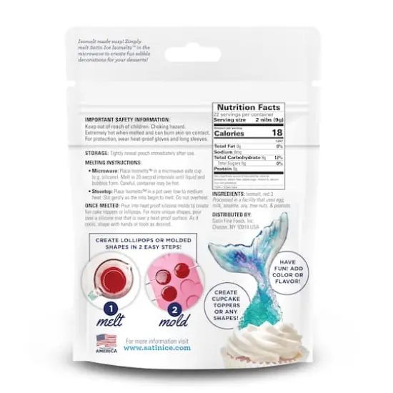 Satin Ice&reg; Isomelts&trade; Isomalt Nibs Clear {3}