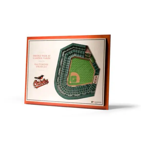 MLB Team 5-Layer StadiumView Wall Art Baltimore Orioles {1}