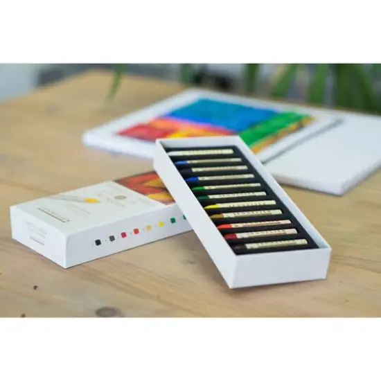 Sennelier 12 Color Oil Pastel Set {7}