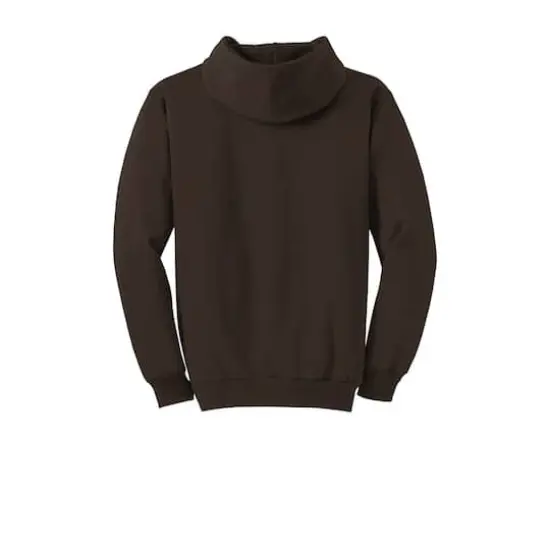 Port & Company&reg; Tall Essential Fleece Pullover Hooded Sweatshirt Dark Chocolate Brown {5}