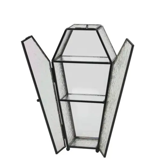 10" Iridescent Coffin Glass Shelf by Ashland&reg; {3}