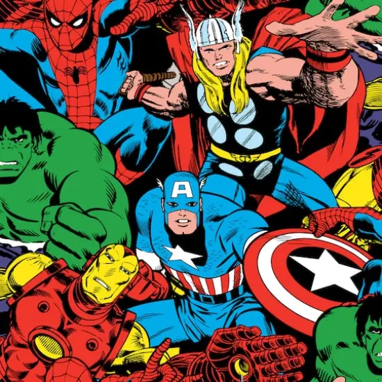 Springs Creative Marvel&reg; Comic Fleece {4}