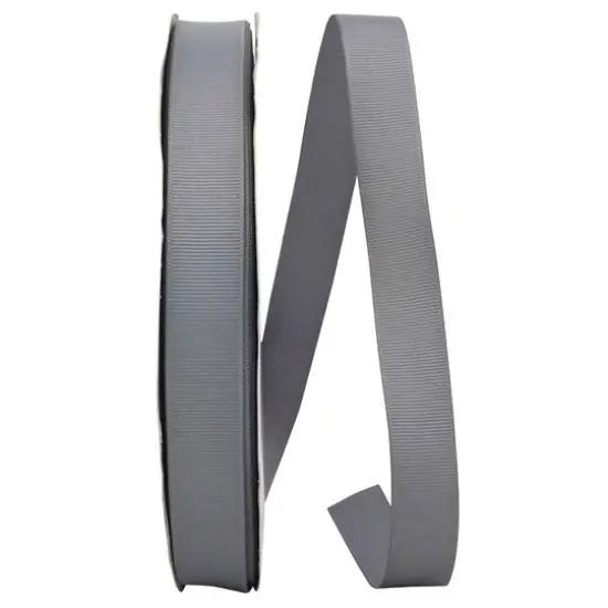 JAM Paper 7/8" Grosgrain Texture Ribbon Gray {1}