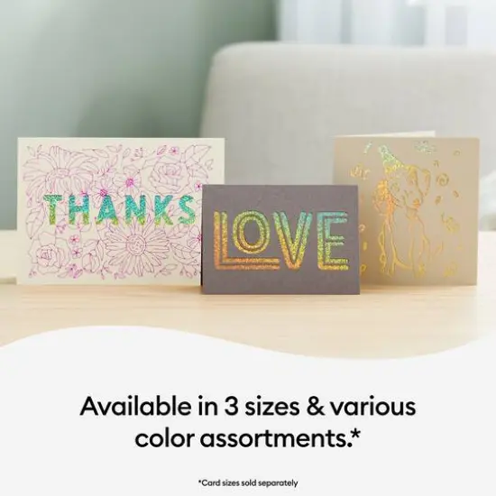 Cricut&reg; R10 Cutaway Cards, Pastel Sampler {7}