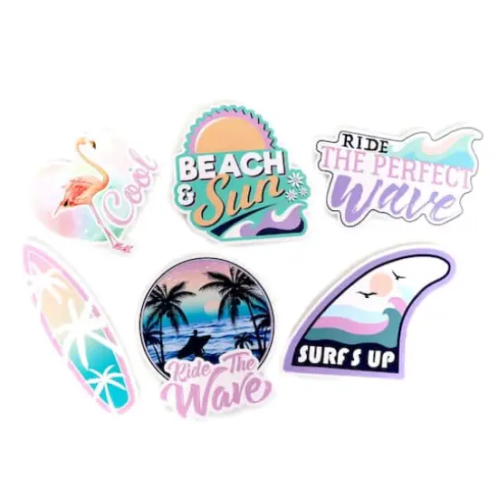 Vinyl Diecut Beach Sticker Set by Recollections&trade; {1}