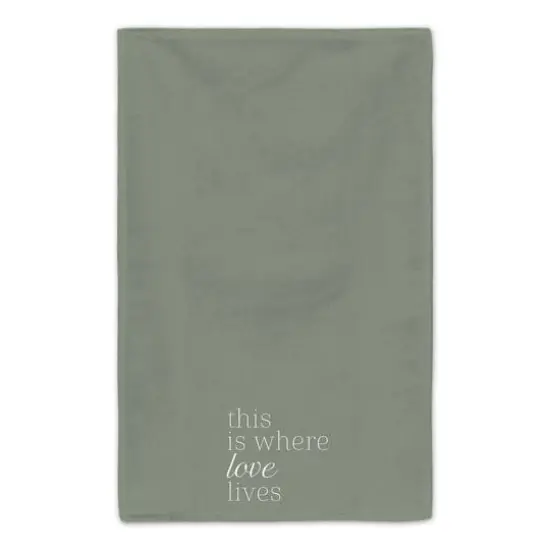 Where Love Lives 16" x 25" Towel Set {4}
