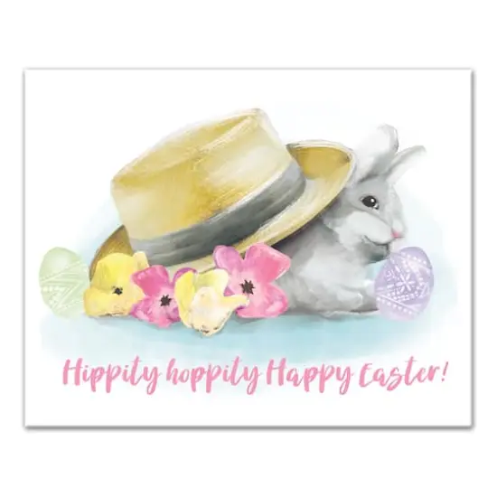 Easter Sunhat Canvas Wall Art {1}