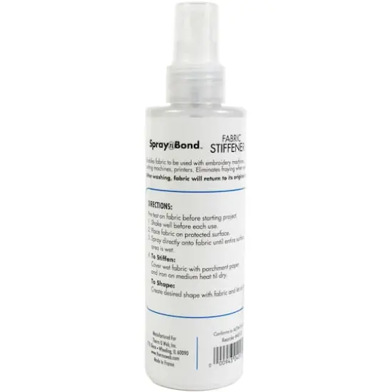 SpraynBond Fabric Stiffener, 6.76oz. {3}