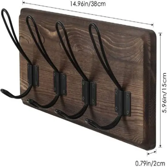 NEX&trade; Wall-Mounted 8-Hook Coat Rack {3}