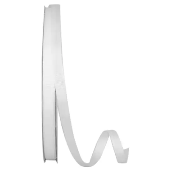 Reliant 3/8" x 100yd. Grosgrain Ribbon White {1}