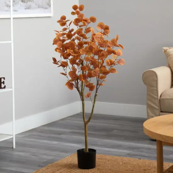 4ft. Potted Autumn Eucalyptus Tree {3}