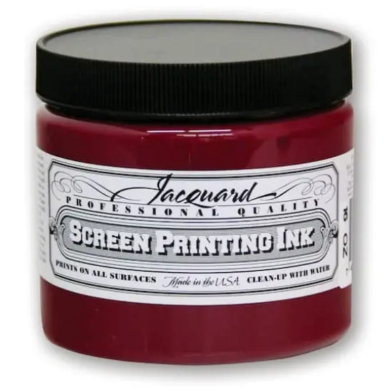 Jacquard Professional Screen Printing Ink, 16oz. Magenta {1}
