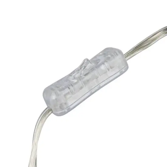 Hello Honey&reg; 9.5" White Vintage Blown Glass Table Lamp {9}