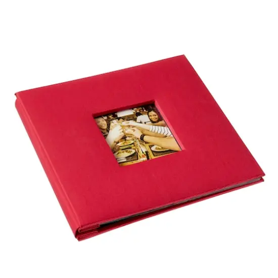 8" x 8" Cloth Scrapbook Album by Recollections&reg; Red {4}