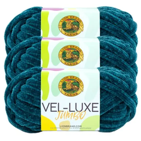 3 Pack Lion Brand&reg; Vel-Luxe Jumbo Yarn Dragonfly {2}