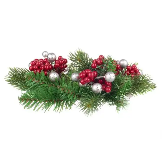 Silver Classic Adjustable Candle Ring Set {4}