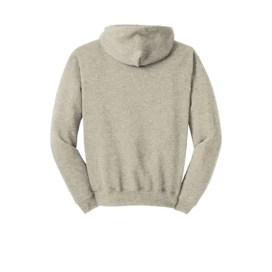 JERZEES&reg; NuBlend Pullover Hooded Heathered Sweatshirt Oatmeal Heather {5}