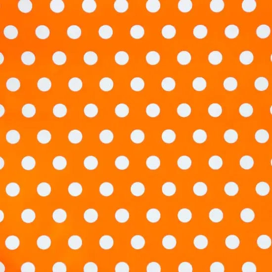 JAM Paper Polka Dot Gift Wrap Orange and White {6}