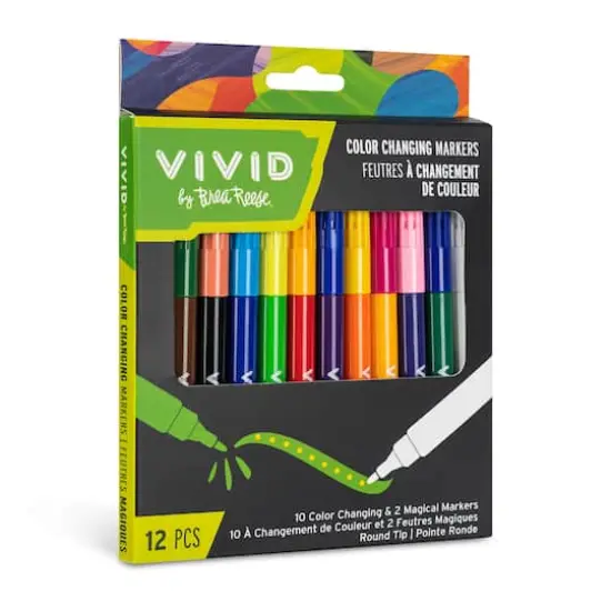 VIVID by Brea Reese&reg; Color Changing Markers Set {6}