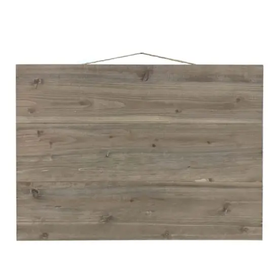 24" x 16.75"Rectangular Wooden Plaque by Make Market&reg; {1}