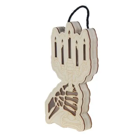 8.5" Candelabra DIY LED Plywood D&eacute;cor by Make Market&reg; {4}