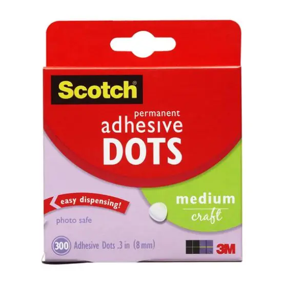 3M Scotch&reg; 8mm Medium Glue Dots {1}