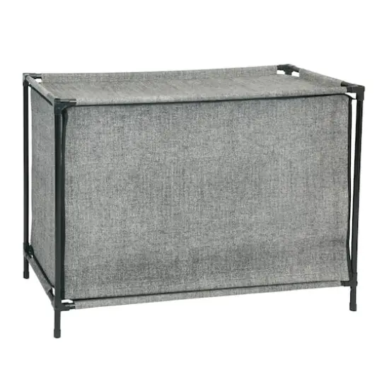 Simplify Black 16 Compartment Shoe Cubby {5}