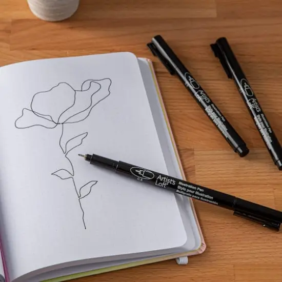 Black Illustration Pens by Artists Loft&trade; {3}
