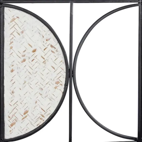30" Brown Panels Metal Contemporary Wall D&eacute;cor Set, 2ct. {5}