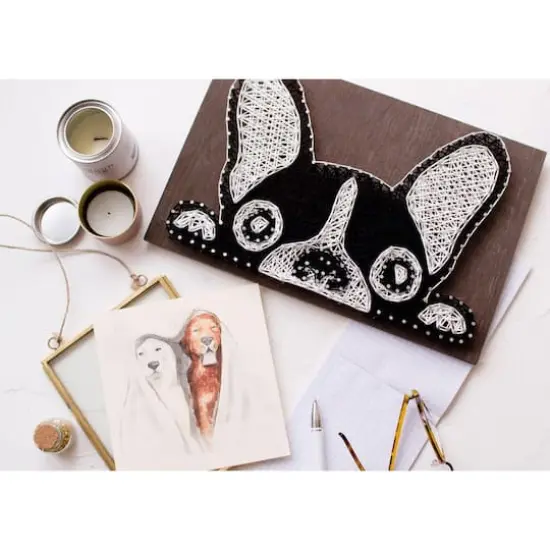 Abris Art French Bulldog String Art Creative Kit {4}