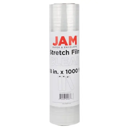 JAM Paper 18" x 1,000ft. Stretch Film Clear {1}