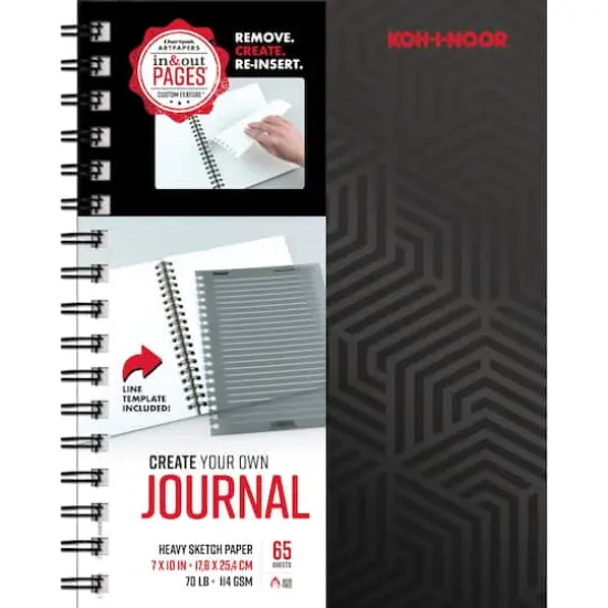 Koh-I-Noor&reg; Create Your Own Journal, 7" x 10" {1}