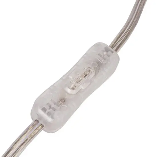 Hello Honey® 14" Modern Table Lamp with Glass Base & Mustard Yellow Velvet Shade {12}