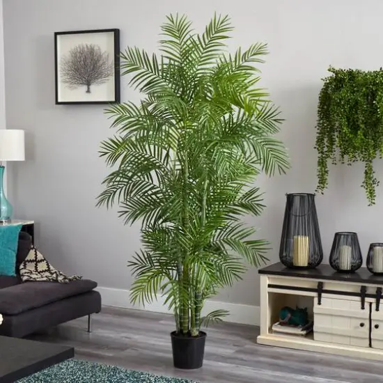 6ft. Potted Areca Silk Palm Tree {8}