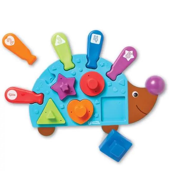 Learning Resources Spike the Fine Motor Hedgehog Puzzle Playmate {1}