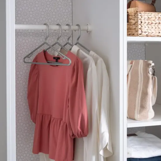 Simplify Silver Granite Look Design Hangers, 10ct. {3}