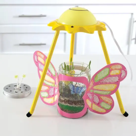 Faber-Castell&reg; Creativity for Kids&reg; Sparkle & Grow Butterfly Terrarium {5}