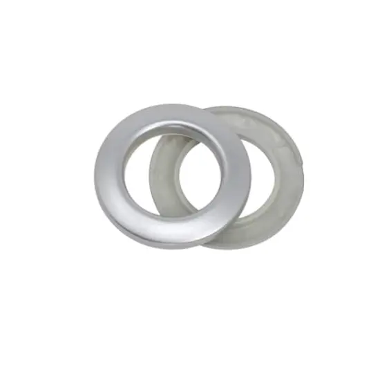 Dritz&reg; Home Brushed Silver 1" Curtain Grommets, 8ct. {5}