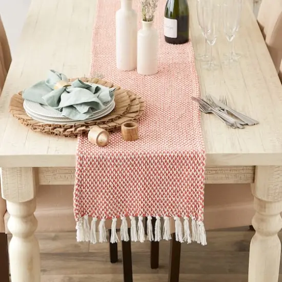 DII&reg; 72" Woven Table Runner Spice {5}