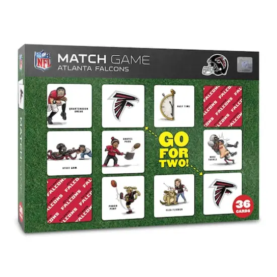 NFL Memory Match Game Atlanta Falcons {1}