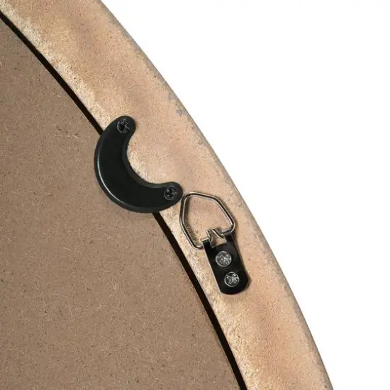 American Art Decor Moby's Beaded Frame Mirror - 30" x 30" {8}