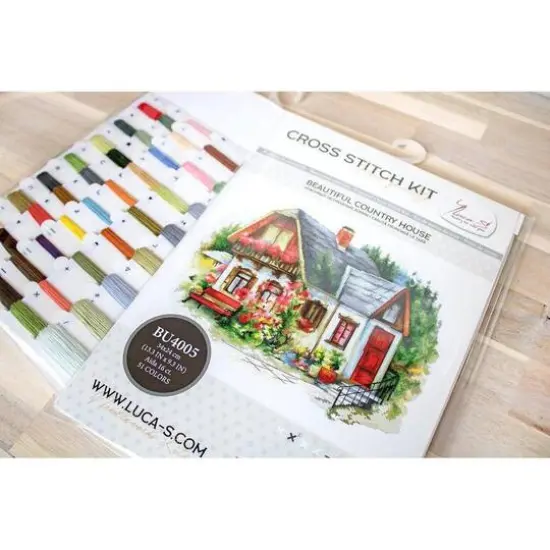 Luca-s Beautiful Country House Counted Cross Stitch Kit {12}