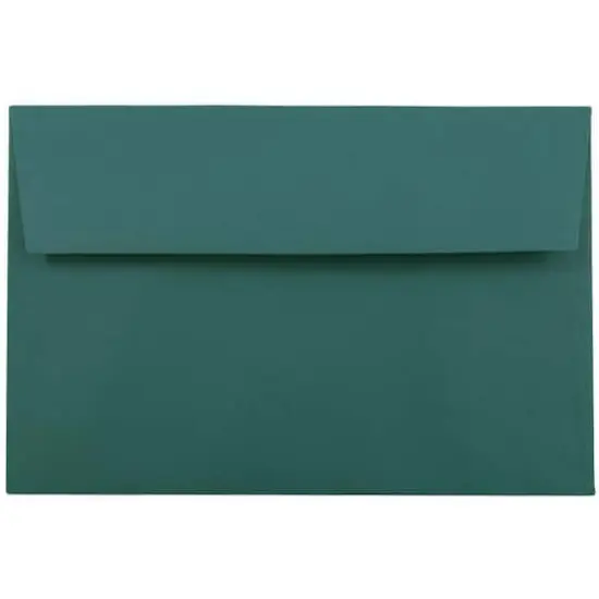 JAM Paper 6" x 9" Premium Invitation Envelopes, 50ct. Teal Green {1}