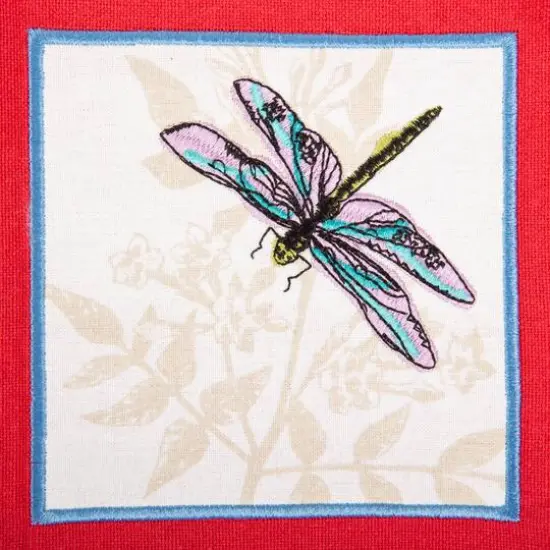 DII&reg; Botanical Square Dish Towel Set {8}