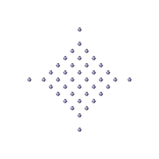 John Bead Preciosa 4mm Czech Crystal Rondelle Beads, 40ct. Tanzanite {4}