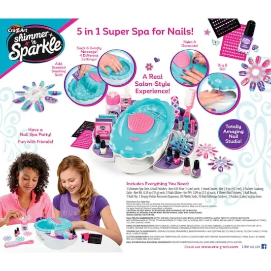 Cra-Z-Art&reg; Shimmer 'n Sparkle The Real Ultimate Nail Spa {9}