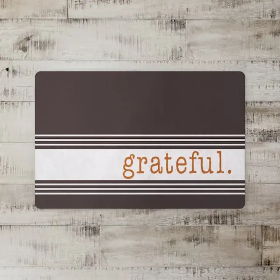 Grateful Stripes Floor Mat {3}