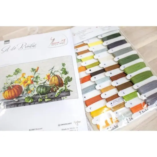 Luca-s Pumpkin Counted Cross Stitch Kit {4}