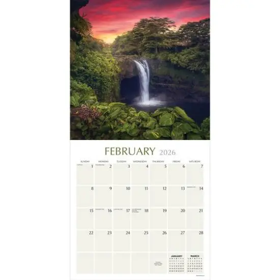 2026 Hawaii Wall Calendar {3}