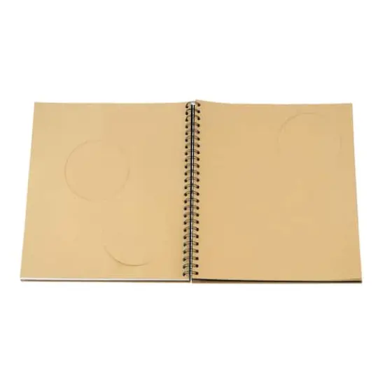 13" x 11.25" Spiral Bound Scrapbook Album by Recollections™ Kraft {4}
